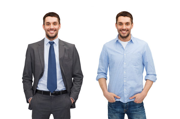 what is business casual for men