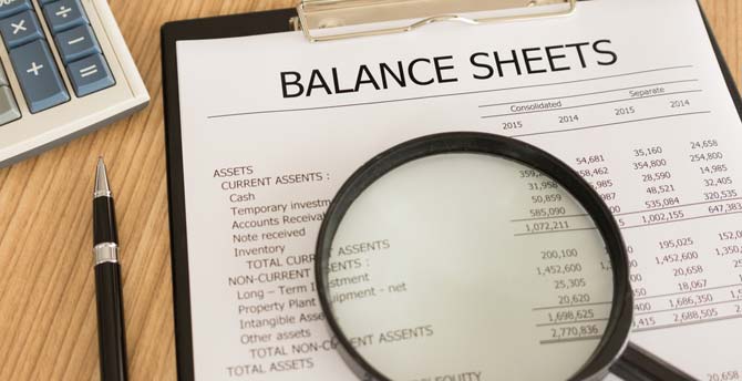 To See The Balance Sheet
