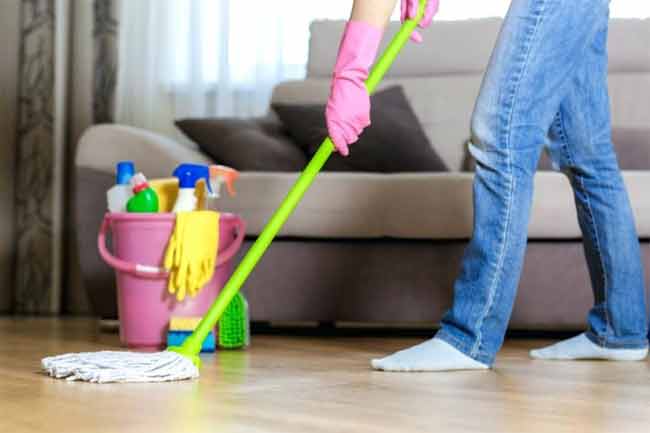 what are the steps to cleaning your room