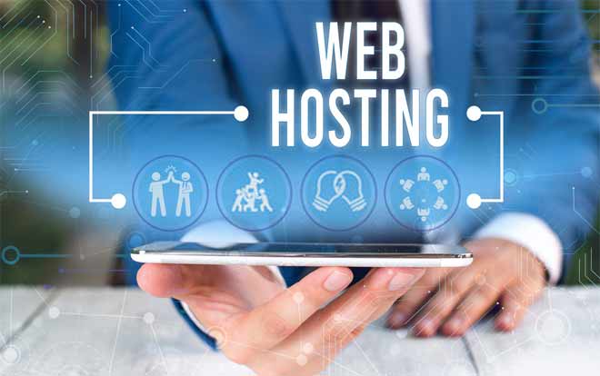 How does web hosting server work