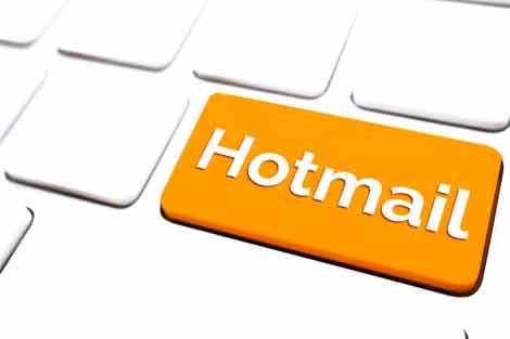 What are the steps to add a contact in Hotmail